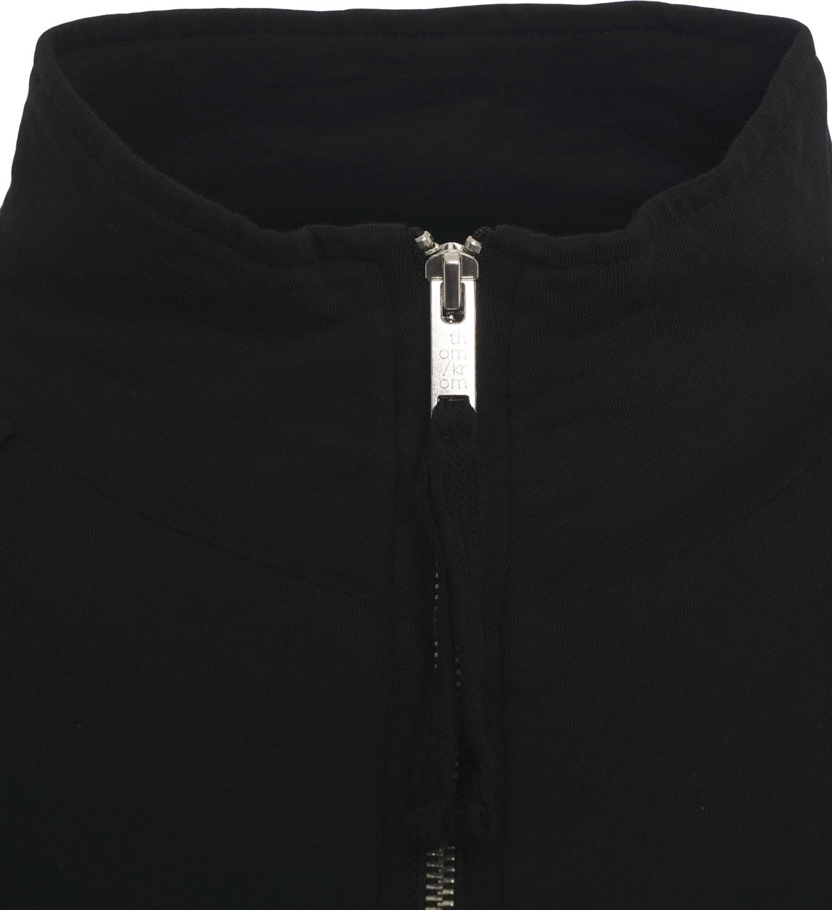 Thom Krom Sweatshirt with zipper Zwart