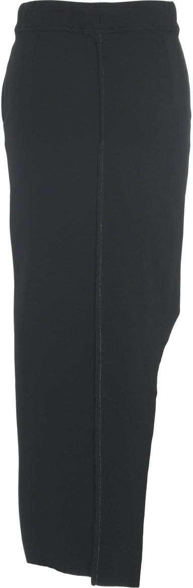 Thom Krom Midi skirt with drawstring Zwart
