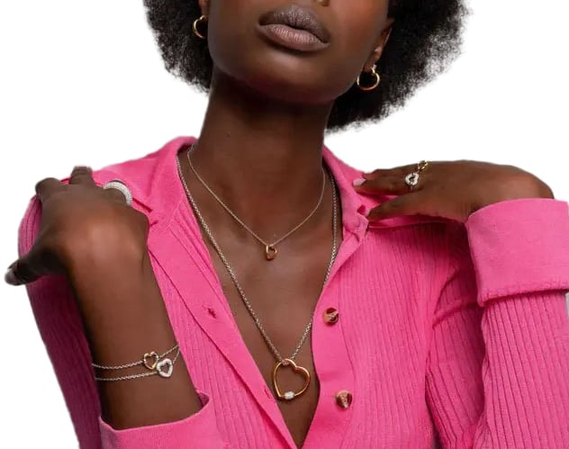 Ti Sento Ti Sento Ring 12291ZI/54 Zilver Gerhodineerd met Hart en Zirkonia Maat 54 Zilver