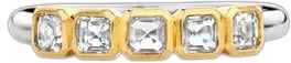 Ti Sento Ti Sento Ring 12327ZY/56 Zilver Bi-color met Zirkonia Maat 56 Goud