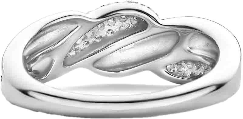 Ti Sento Ti Sento Ring 12370ZI/56 Zilver Fantasie met Zirkonia Maat 56 Zilver