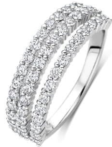 Ti Sento Ti Sento Ring 12426ZI/54 Zilver met Zirkonia Maat 54 Zilver