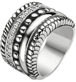 Ti Sento 1835ZI/56 - Ring Zilver