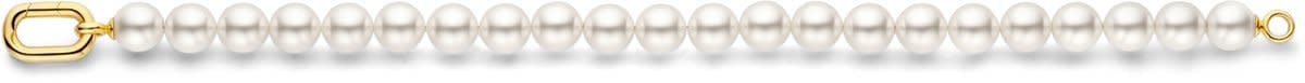 Ti Sento Ti Sento Armband 23036YP Zilver met Goude Plating en Parels Divers