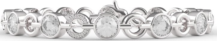 Ti Sento Ti Sento Armband 23054ZI Zilver met Zirkonia 18cm Zilver