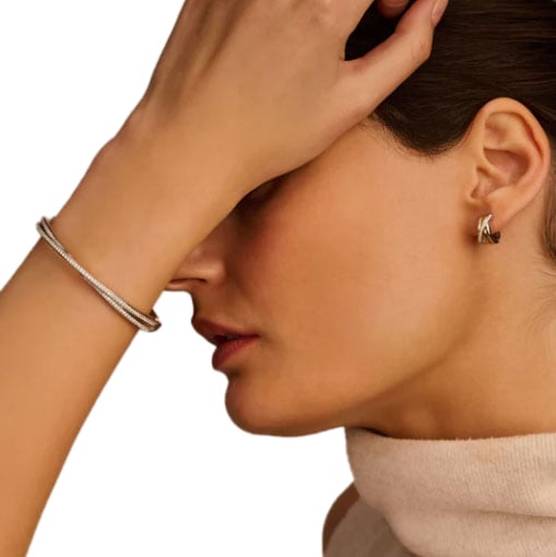 Ti Sento Ti Sento Armband 23072ZI Zilver Bangle met Zirkonia Zilver