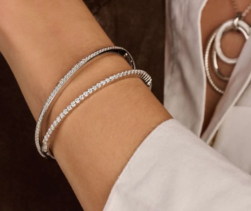 Ti Sento Ti Sento Armband 2889ZI Zilver met Zirkonia 60mm Zilver