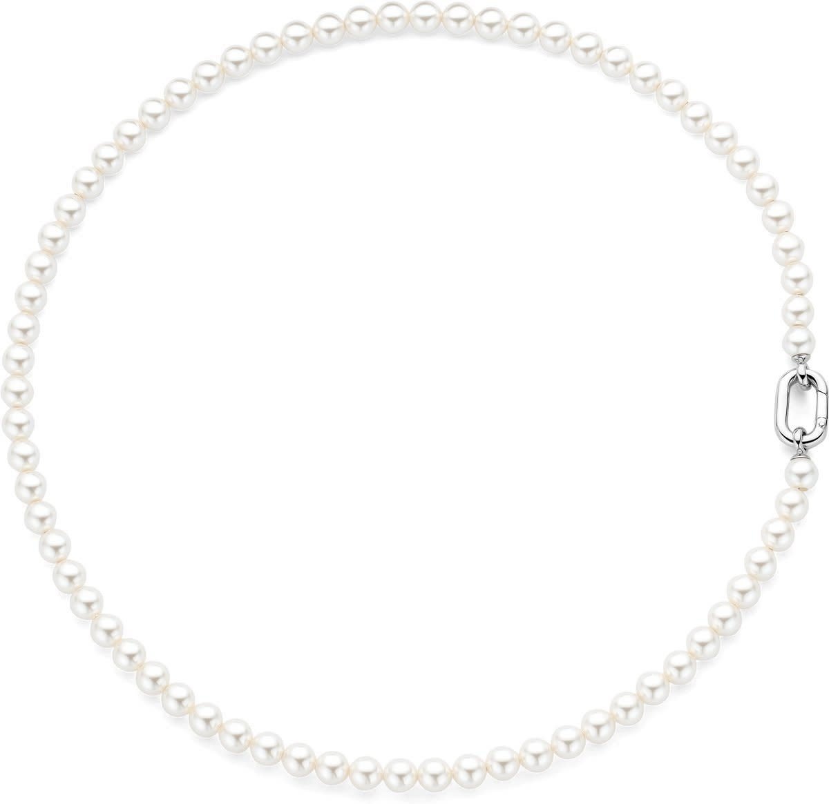 Ti Sento Ti Sento Collier 34050PW/45 Zilver met Parels 45cm Wit
