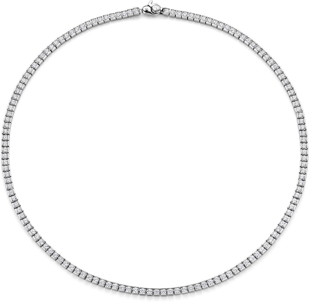 Ti Sento Ti Sento Collier 34052ZI/43 Tennis Zilver met Zirkonia 43cm Divers