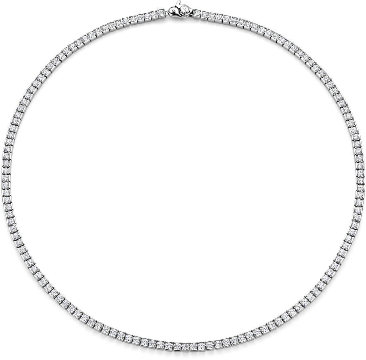 Ti Sento Ti Sento Collier 34052ZI/43 Tennis Zilver met Zirkonia 43cm Divers