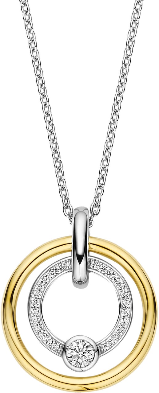 Ti Sento Ti Sento Collier 34056ZY/42 Zirkonia met Geel Verguld Divers