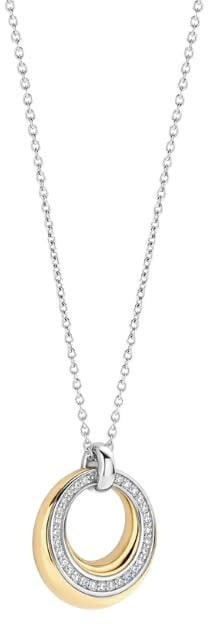 Ti Sento Ti Sento Collier 34119ZY/42 Zilver Bi-color met Zirkonia 38-48cm Zilver