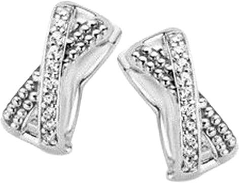 Ti Sento Oorbellen 7707ZI Zilver met Zirkonia Zilver