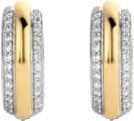 Ti Sento 7786ZY Oorbellen zilver/Goud verguld met Zirkonia Goud