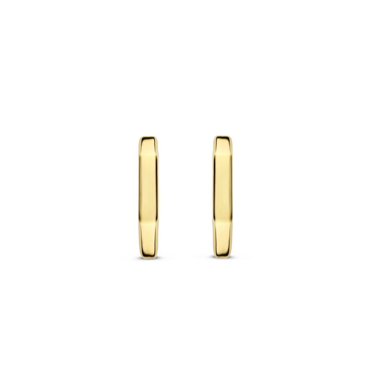 Ti Sento Ti Sento Oorbellen 7929SY Zilver met Goude Plating Achthoek Divers