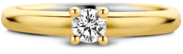 Ti Sento Ring 12212ZY/56 Goud