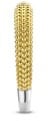 Ti Sento Ti Sento ring 12276SY/54 zilver goldplated met bolletjes detail Goud