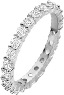 Ti Sento Ti Sento Ring 12371ZI/54 Zilver Alliance met Zirkonia Maat 54 Zilver