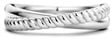 Ti Sento Ti Sento Ring 1953ST/54 Zilver Dubbele Cross Maat 54 Zilver