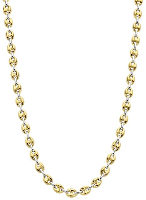 Ti Sento Ti Sento Collier 34067SY/42 Schakel Zilver Gold Plated Goud