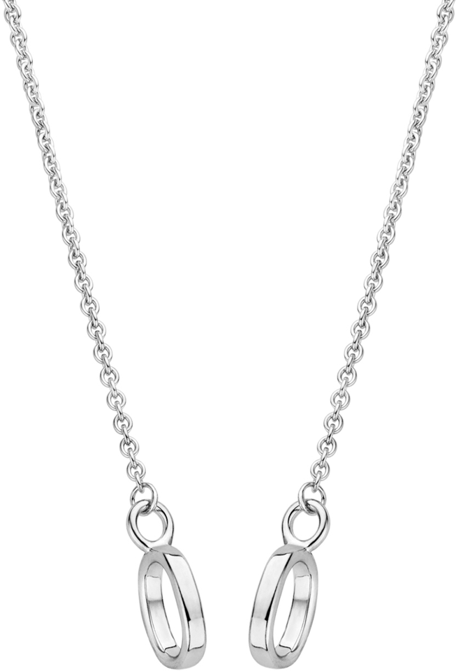 Ti Sento 3875SI - Lengte 80 cm Zilver