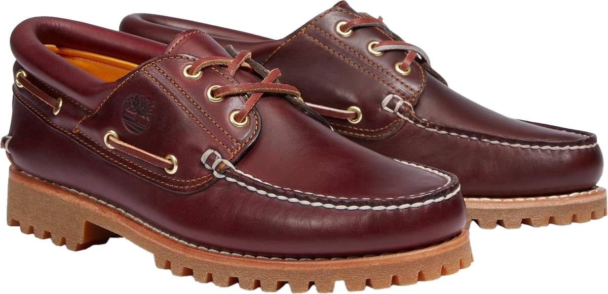 Timberland Heren Authentic BOAT SHOE Rood