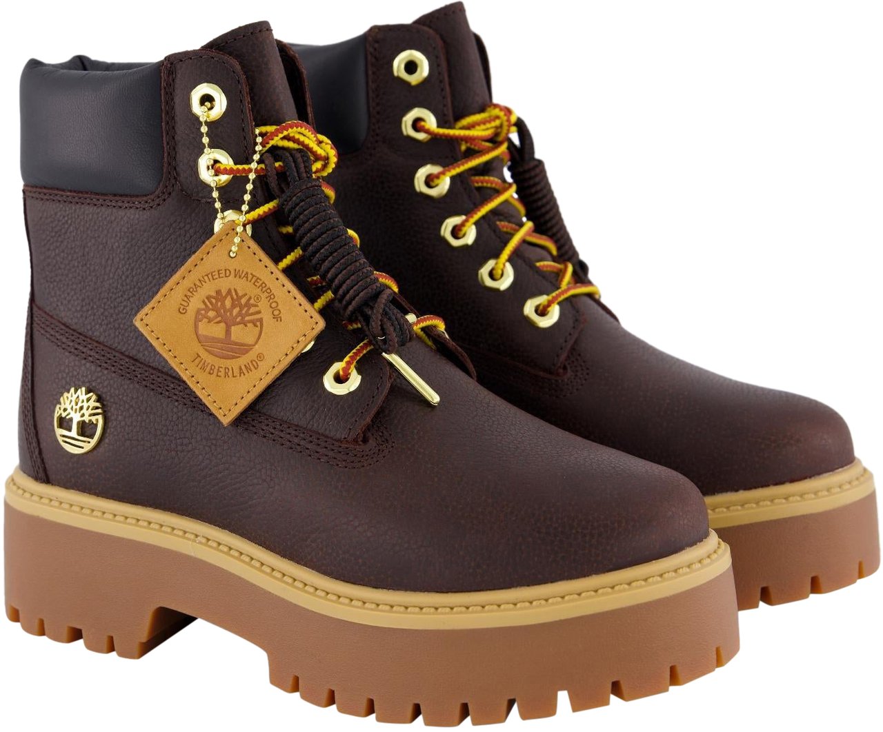 Timberland Dames Stone Street 6 Inch Boot Bruin Bruin