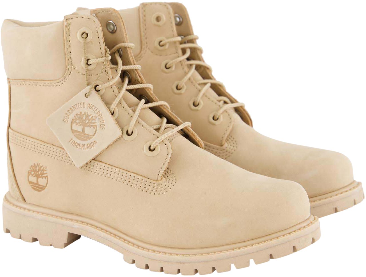 Timberland Dames Waterproof Boot Light Beige Beige