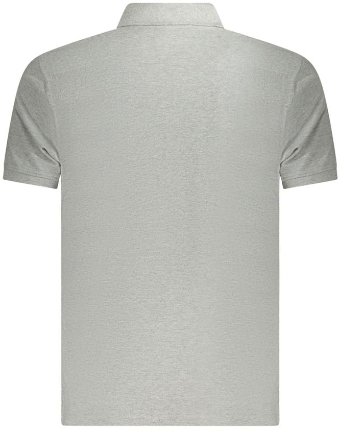Timberland "Gray Cotton Men Polo Shirt" Grijs