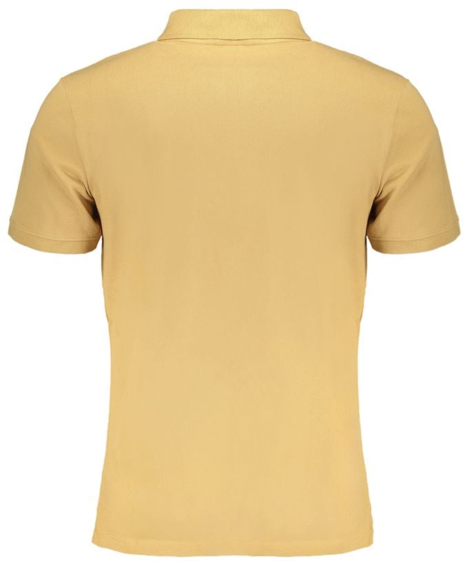 Timberland Beige Cotton Men Polo Beige