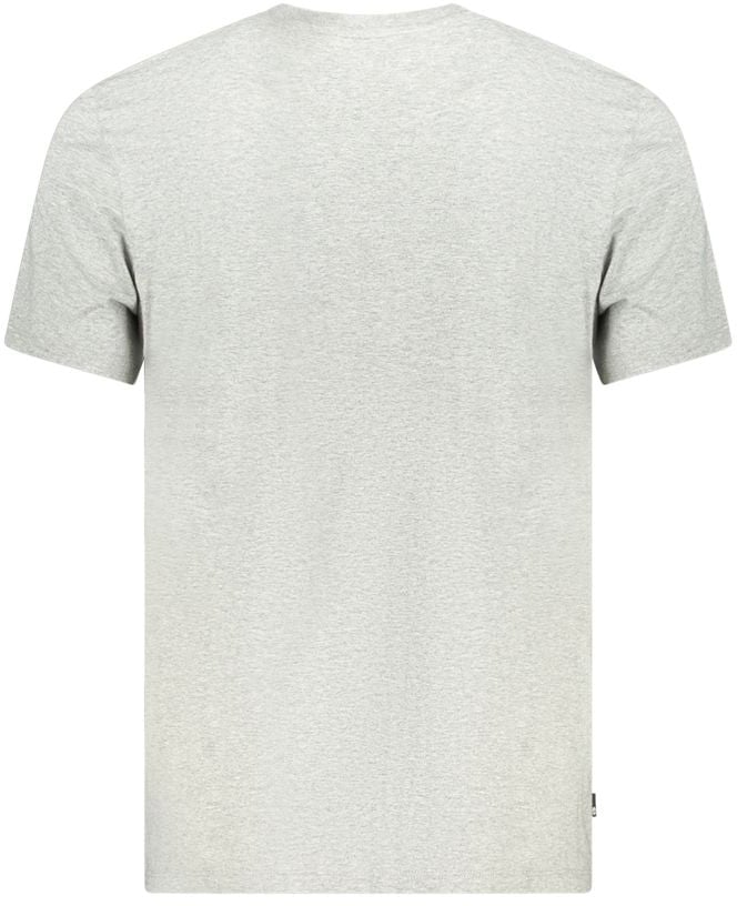 Timberland Grigio Cotton Men T-Shirt Grijs