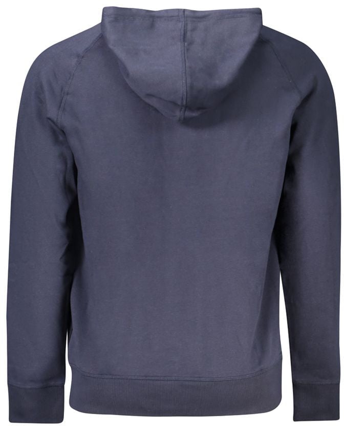 Timberland Timberland Blue Cotton Men's Sweatshirt Blauw