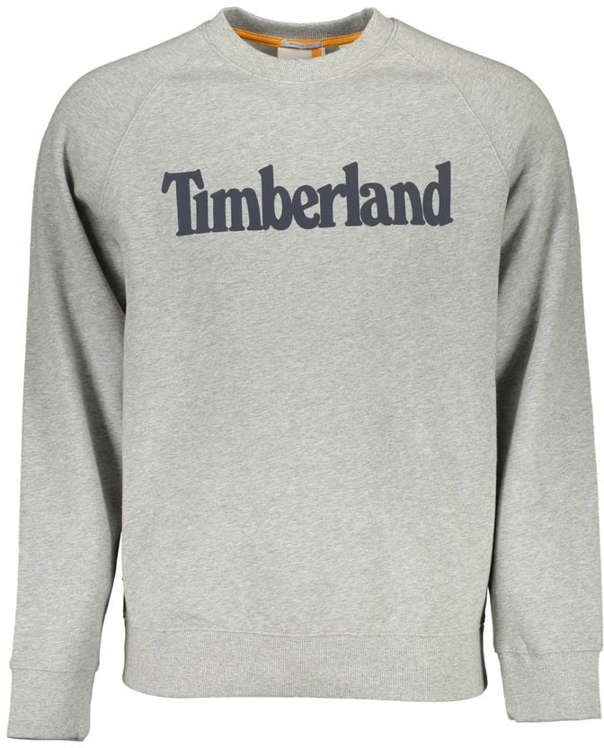 Timberland Timberland Grey Cotton Men Sweatshirt Grijs
