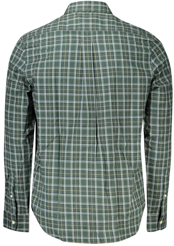 Timberland Verde Cotton Men Shirt Groen