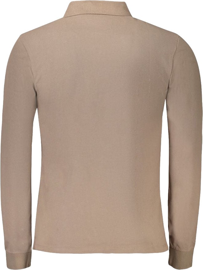 Timberland Marrone Cotton Men Polo Shirt Bruin