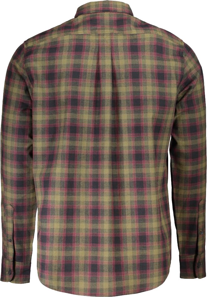 Timberland Verde Cotton Men Shirt Groen