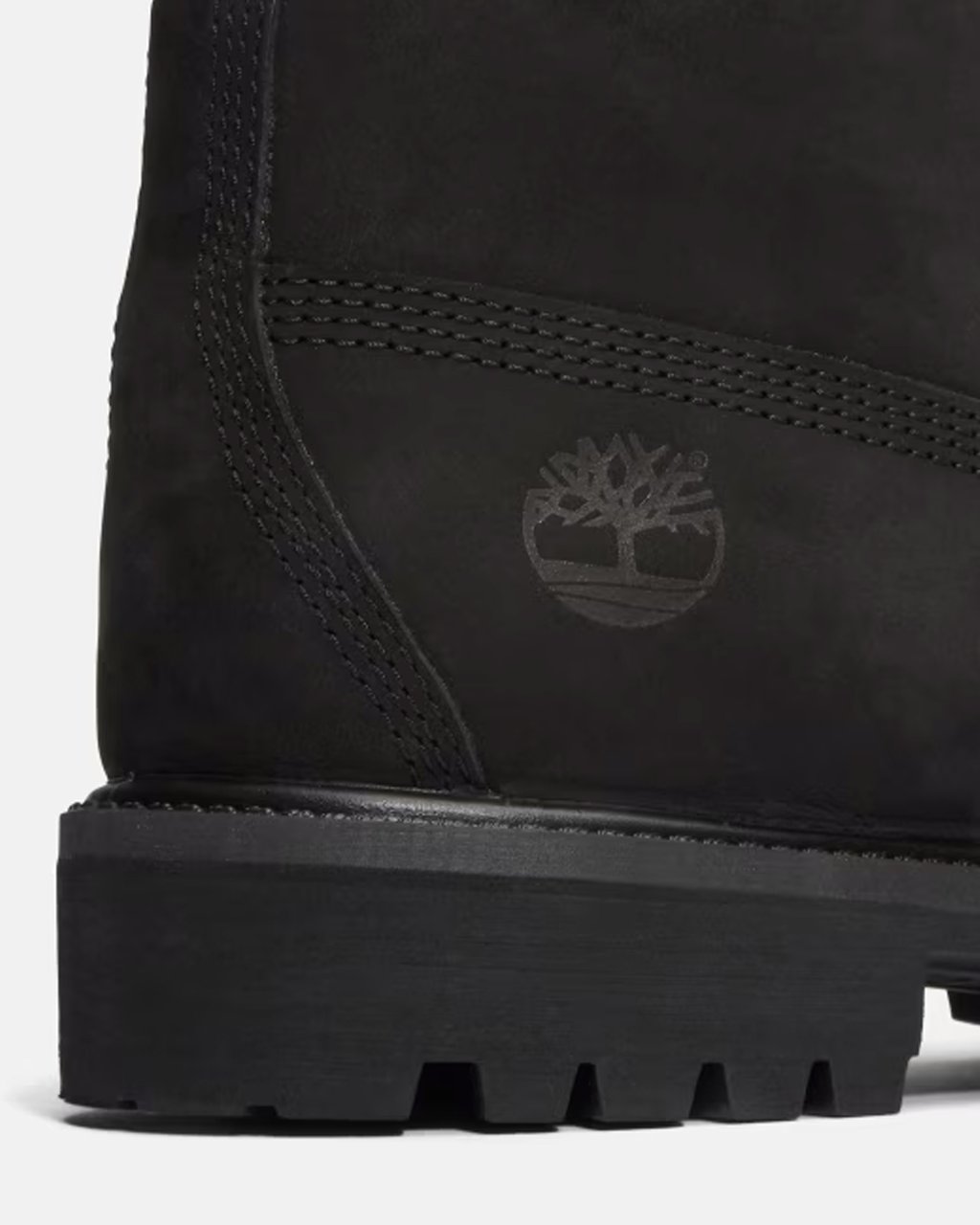 Timberland Black Premium Leather Boots Zwart