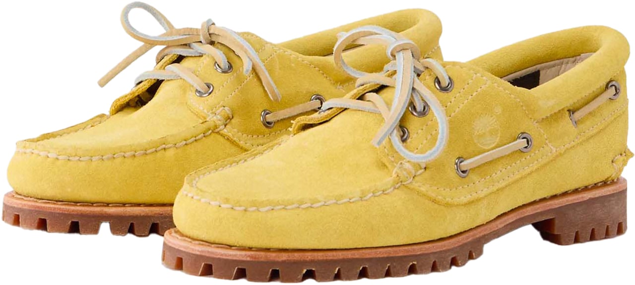 Timberland Scarpa W Authentic Boat Suede Medium Yellow Divers