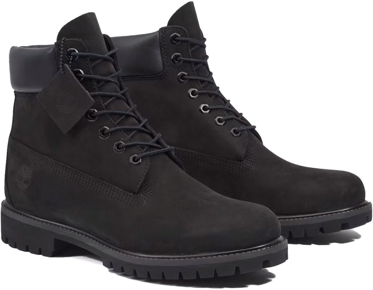 Timberland Premium 6-Inch Black Boot Zwart
