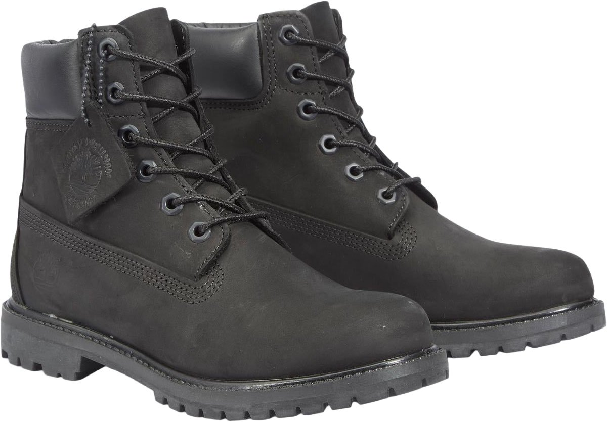 Timberland Dames 6 INCH LACE UP BOOT loafers Zwart