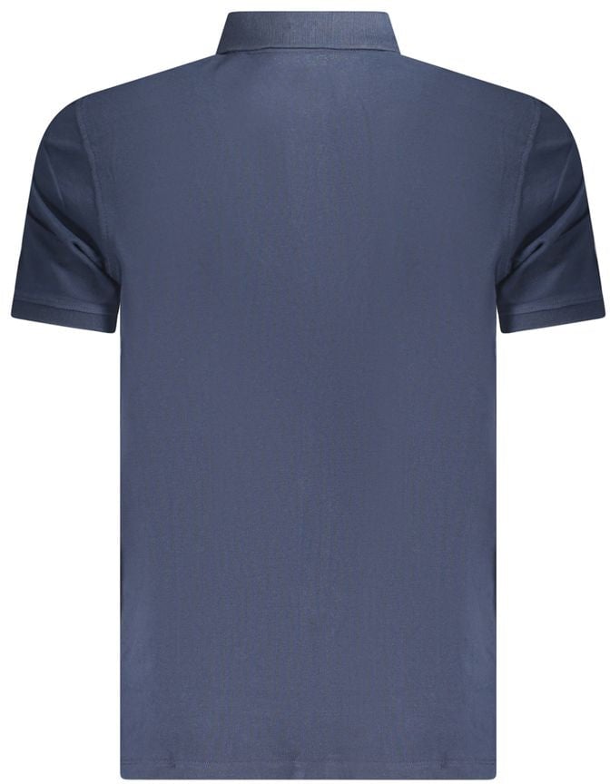 Timberland Blu Cotton Mens Polo Blauw