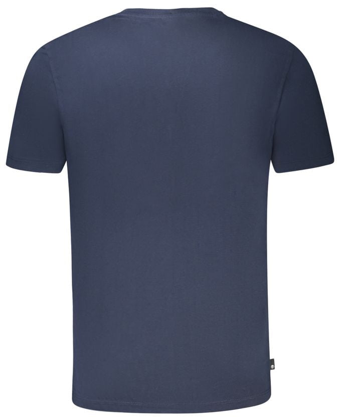 Timberland Blu Organic Cotton Men T-Shirt Blauw