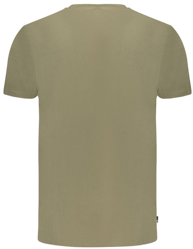 Timberland Verde Cotton Men T-Shirt Groen