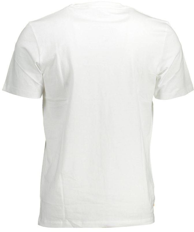 Timberland Bianco Organic Cotton Men's T-Shirt Oranje