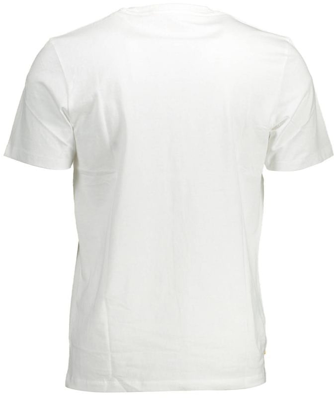 Timberland Timberland White Organic Cotton Men's T-Shirt Wit