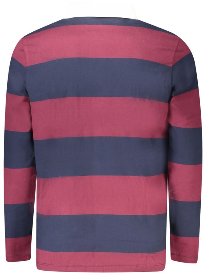 Timberland Rosso Cotton Mens Polo Shirt Rood