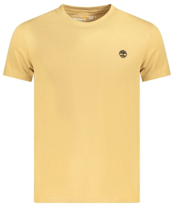 Timberland Timberland Beige Cotton Men T-Shirt Beige