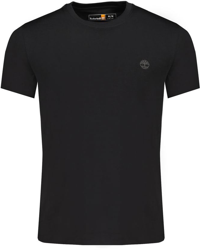 Timberland Timberland Black Cotton Men T-Shirt Zwart