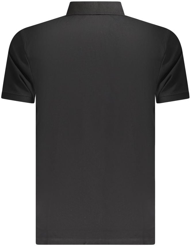Timberland Black Cotton Men Polo Shirt Zwart