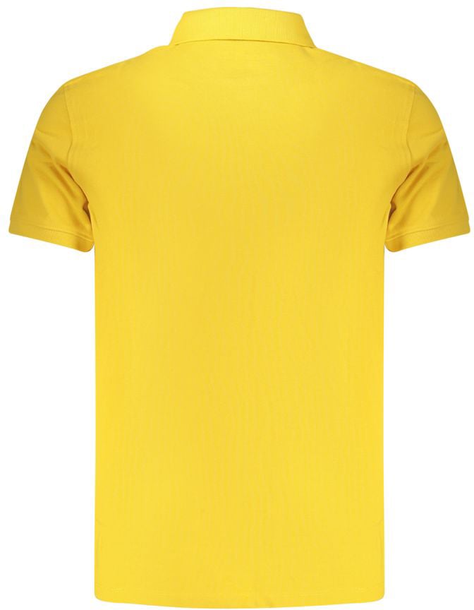 Timberland Yellow Cotton Men Polo Shirt Geel